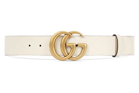 transparent Gucci belt